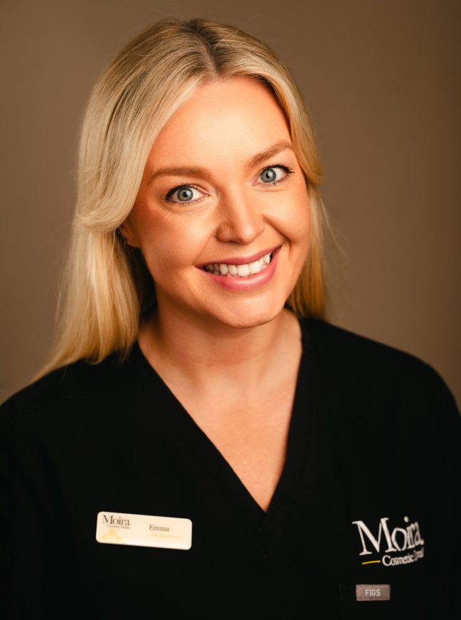 Emma White, Dental Hygienist and Therapist at Moira Cosmetic Dental